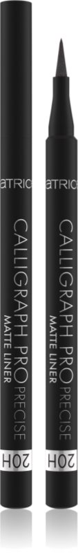Catrice Calligraph Pro Precise 20h eyeliner în fix cu efect matifiant 1,1 ml
