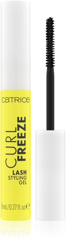 Catrice Curl Freeze baza pentru machiaj pentru volum și gene curbate culoare 010 Milky Black Tint 8 ml
