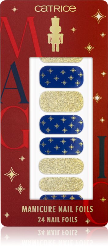 Catrice Magic Christmas Story folii autocolante pentru unghii 24 buc