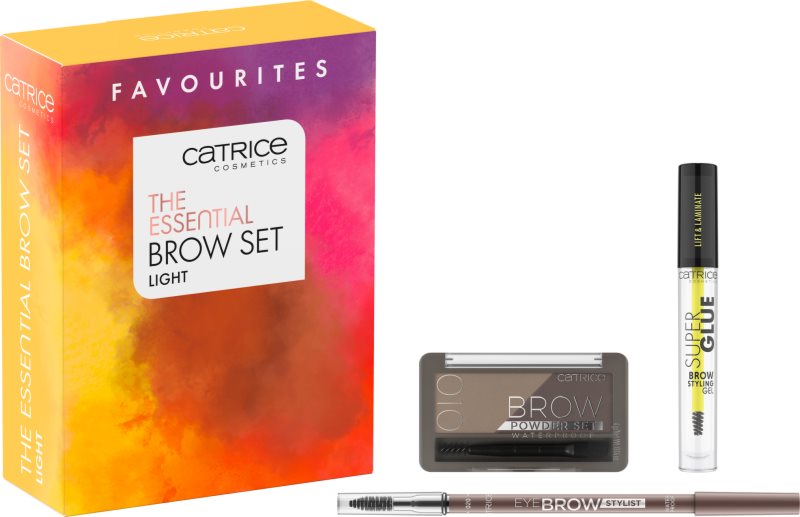 Catrice The Essential Brow set pentru sprancene culoare Light