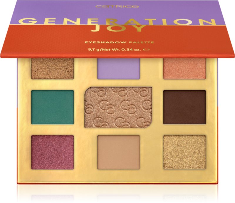 Catrice GENERATION JOY paletă cu farduri de ochi culoare C01 Show It Off 9.7 g
