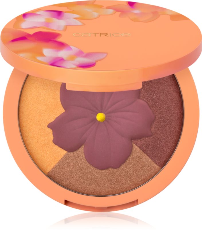 Catrice SEEKING FLOWERS paletă cu farduri de ochi culoare C01 Buy Myself Flowers 17 g