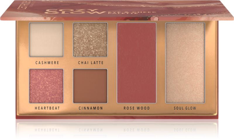 Catrice Cozy Glow paletă pentru față și ochi 10 g