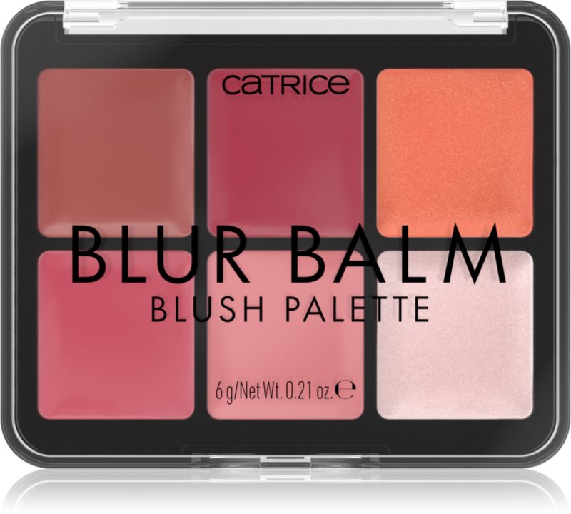 Catrice Blur Balm paleta fard de obraz culoare 010 Blush Blindness 6 g