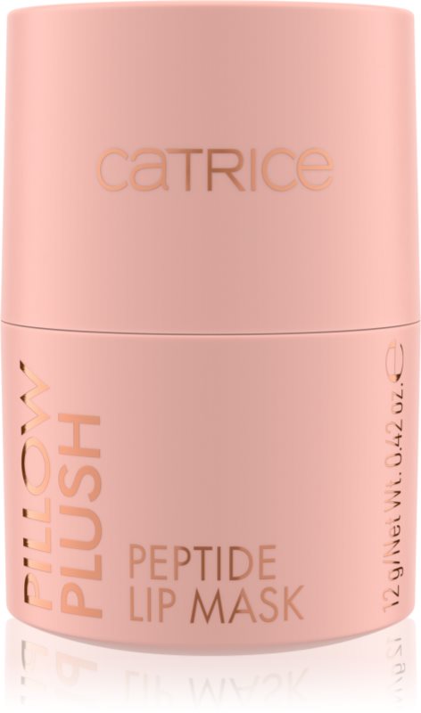 Catrice Pillow Plush Peptide Lip Mask mască hidratantă pentru buze cu peptide culoare 010 Pep Talk 12 g