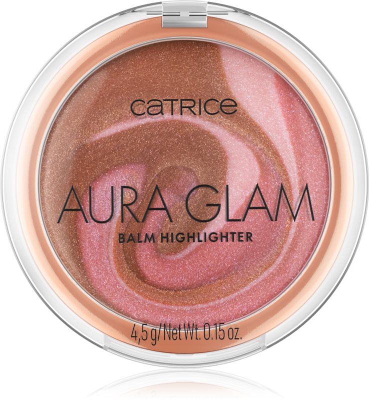 Catrice Aura Glam crema de strălucire culoare 010 A Swirl of Rose 4.5 g