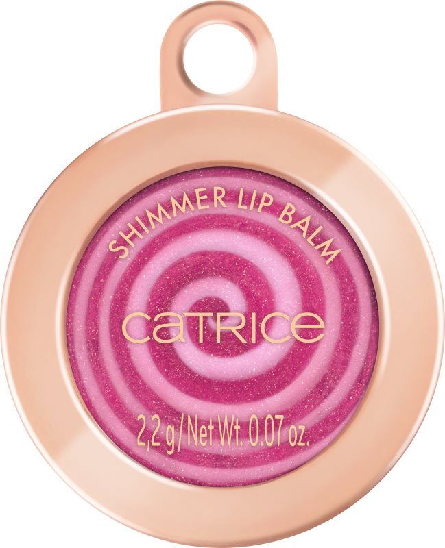 Catrice Hollyglazing balsam de buze cu particule stralucitoare culoare C01 Jingle Balm 2.2 g