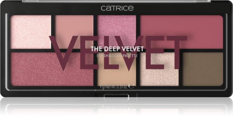 Catrice The Deep Velvet paleta farduri de ochi 9 g
