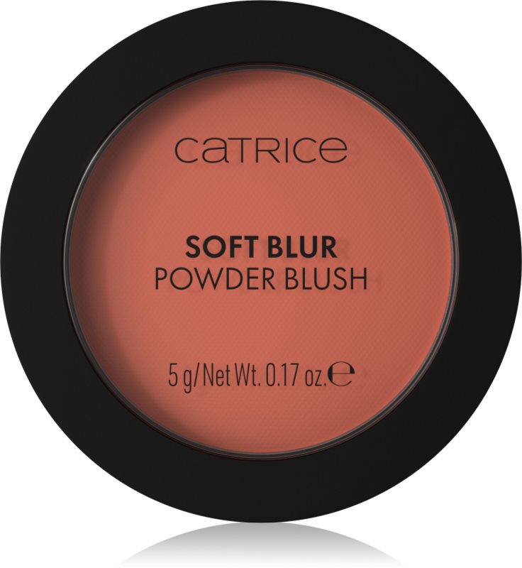 Catrice Soft Blur Powder Brush fard de obraz sub forma de pudra cu efect matifiant