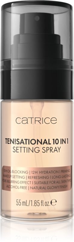 Catrice Ten!sational 10 in 1 fixator make-up cu efect de hidratare 55 ml