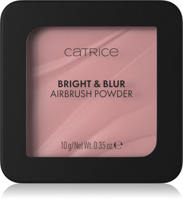 Catrice Bright & Blur Airbrush Powder pudra de fixare cu efect iluminator culoare 010 Pink Luminance 10 g