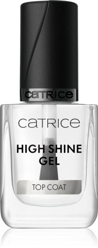 Catrice High Shine Gel Top Coat lac de unghii pentru o protecție perfectă și strălucire intensă 10.5 ml