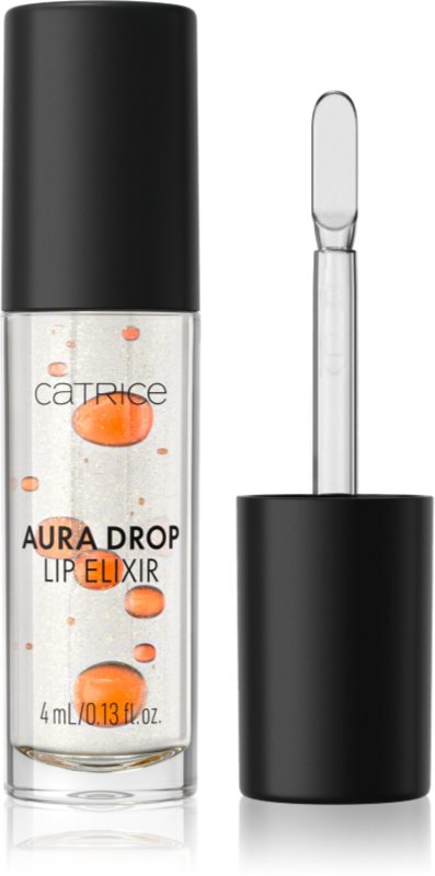Catrice Aura Drop Lip Elixir ulei pentru buze cu efect de nutritiv culoare 010 Sparkle Served 4 ml