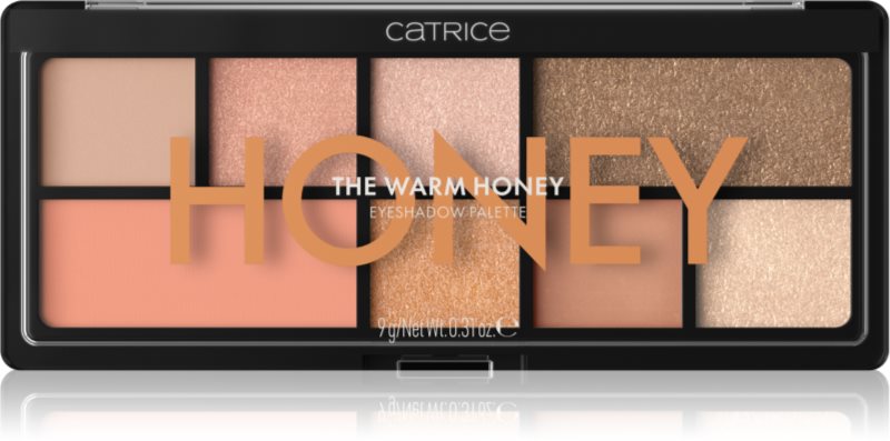 Catrice The Warm Honey paletă cu farduri de ochi 9 g
