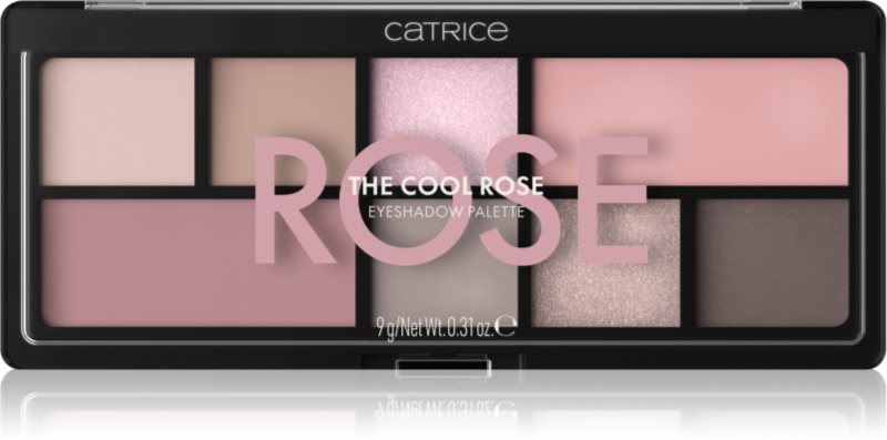 Catrice The Cool Rose paletă cu farduri de ochi 9 g
