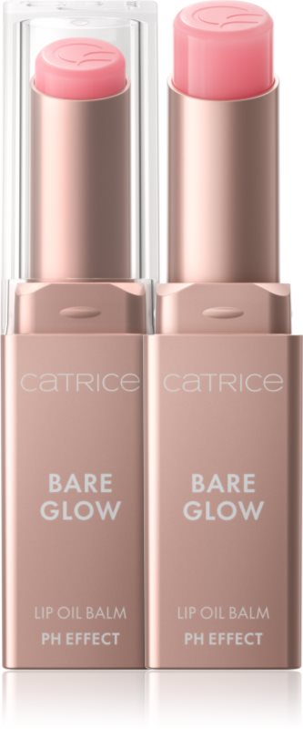 Catrice Bare Glow balsam de buze reacționează la pH
