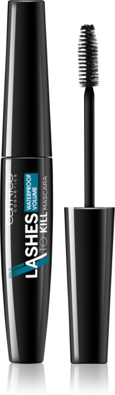 Catrice Lashes to Kill mascara rezistent la apă pentru curbare și volum culoare 010 Black 10 ml