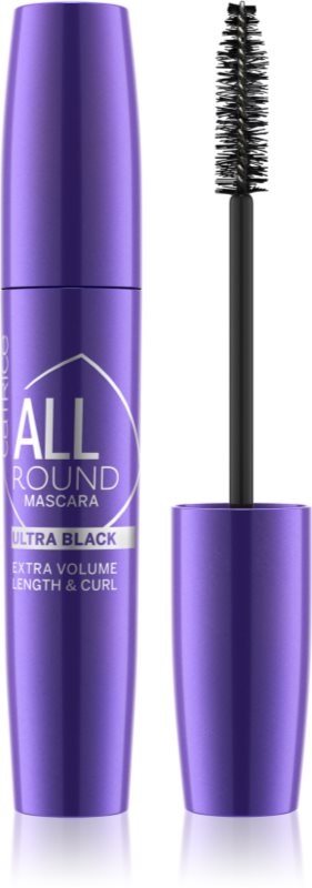 Catrice Allround mascara pentru extensie, rotunjire si volum culoare 010 Ultra Black 11 ml