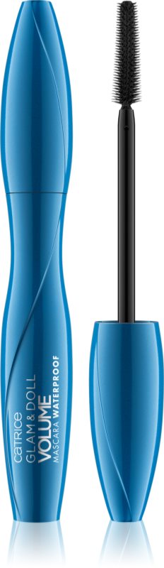 Catrice Glam & Doll Volume Mascara mascara pentru un maxim de volum rezistent la apa culoare Black 10 ml