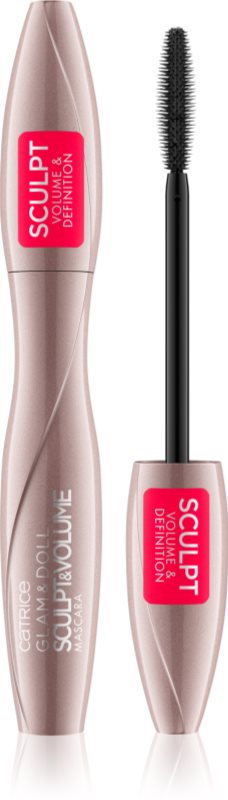 Catrice Glam & Doll Sculpt & Volume mascara pentru volum si definirea genelor culoare 010 Black 9,5 ml