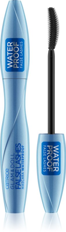 Catrice Glam & Doll False Lashes rimel cu efect de gene false rezistent la apa culoare 010 Black 10 ml