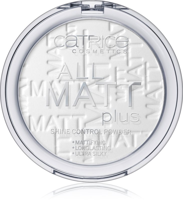 Catrice All Matt Plus pudra matuire culoare 001 Universal 10 g