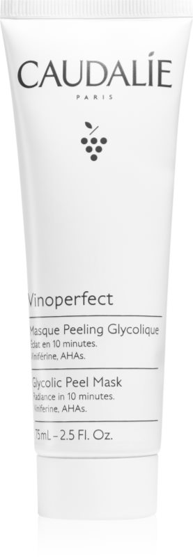 Caudalie Vinoperfect masca exfolianta pentru o piele mai luminoasa 75 ml