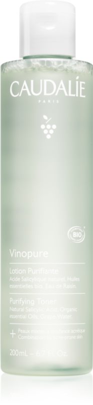 Caudalie Vinopure tonic pentru curatare pentru ten mixt