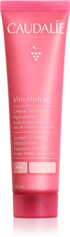 Caudalie VinoHydra Sorbet Cream Moisturizer crema gel pentru hidratare. pentru piele sensibilă 60 ml