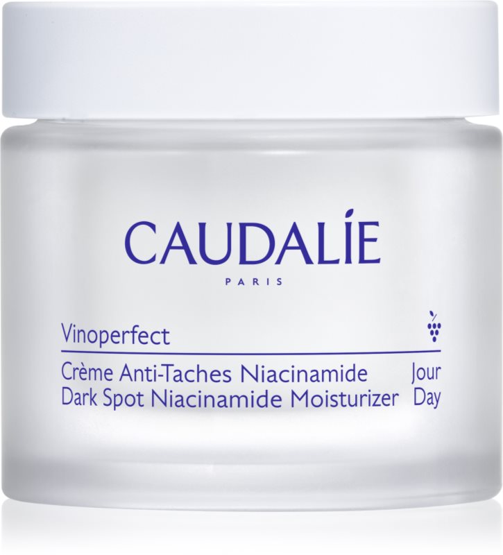 Caudalie Vinoperfect Dark Spot Niacinamide Moisturizer crema de zi radianta impotriva petelor 50 ml