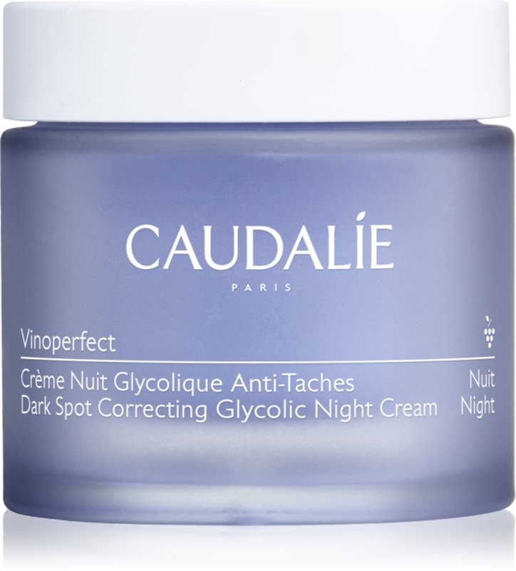 Caudalie Vinoperfect Dark Spot Correcting Glycolic Night Cream crema de noapte impotriva petelor 50 ml