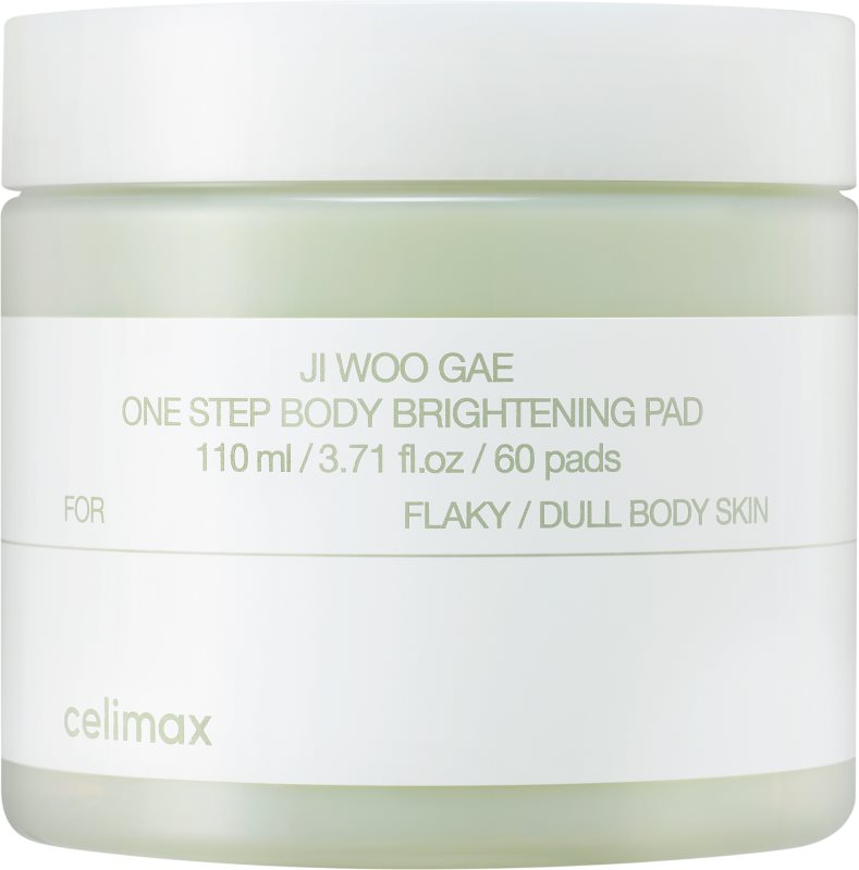 celimax Ji Woo Gae One Step Body Brightening Pad tampoane exfoliante pentru corp 60 buc