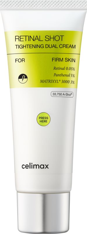 celimax Retinal Shot Tightening Dual Cream Cremă lifting pentru fermitate cu efect de hidratare 50 ml