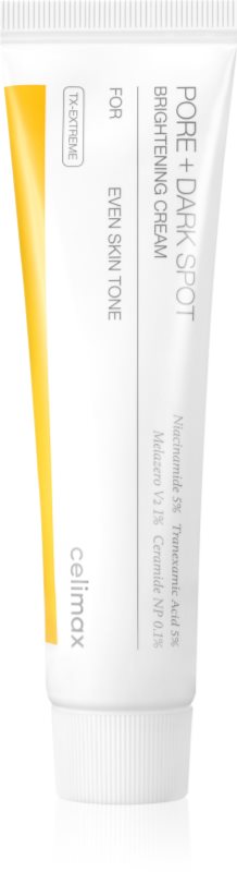 celimax Pore+Dark Spot Brightening Cream Creme revitalizanta pentru hiperpigmentarea pielii 35 ml