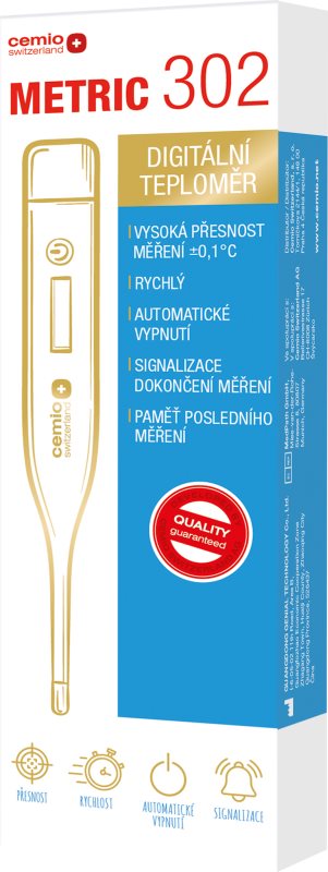 Cemio Metric 308 302 termometru digital 1 buc