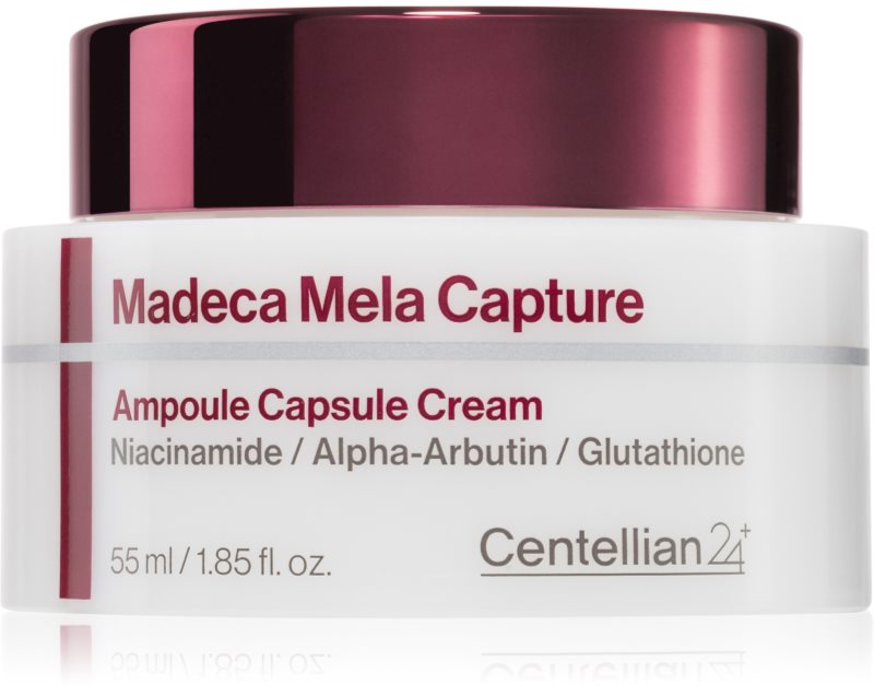 Centellian24 Madeca Mela Capture Ampoule Capsule Cream crema pentru fermitate si stralucire impotriva petelor 55 ml