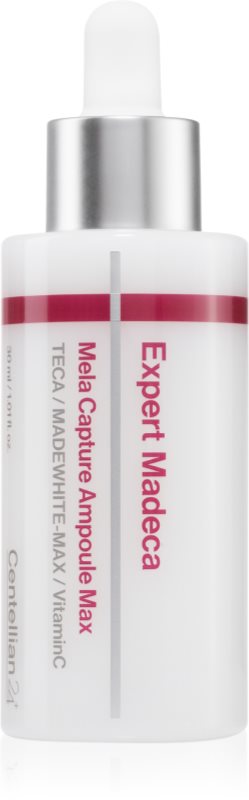 Centellian24 Expert Madeca Mela Capture Ampoule Max fiole împotriva pigmentării sporirea elasticității tenului 30 ml