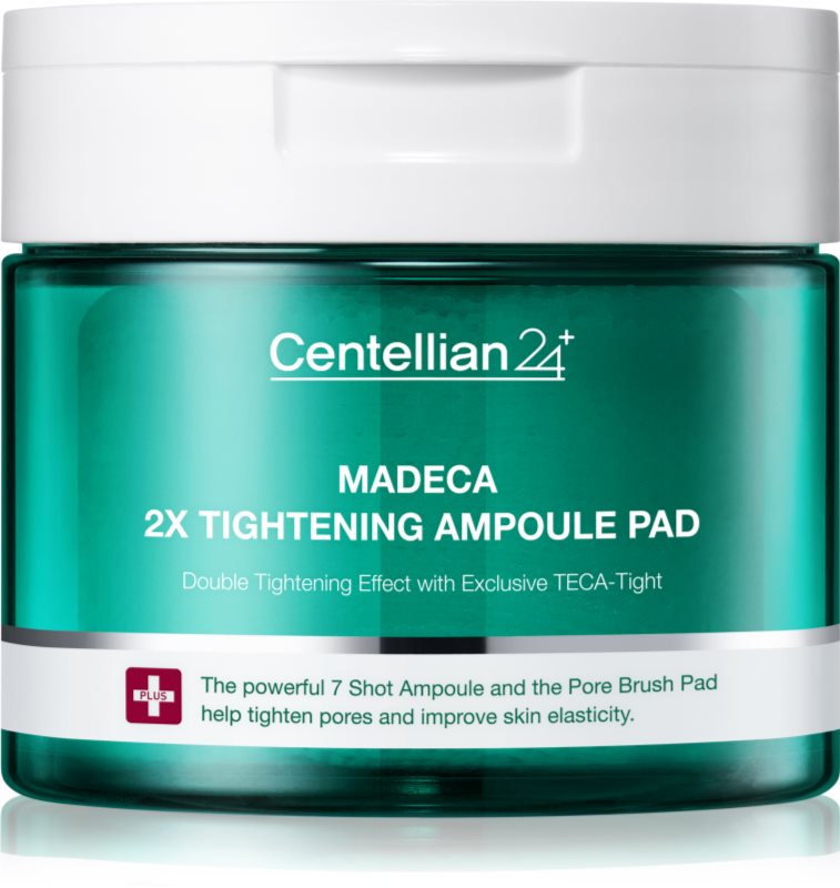 Centellian24 Madeca Double Tightening Ampoule Pad dischete de tonifiere pentru pori dilatati si riduri 60 buc