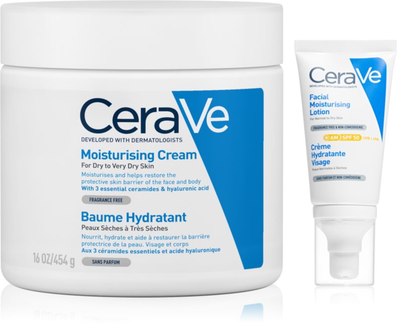 CeraVe Moisturizers set pentru hidratare intensa