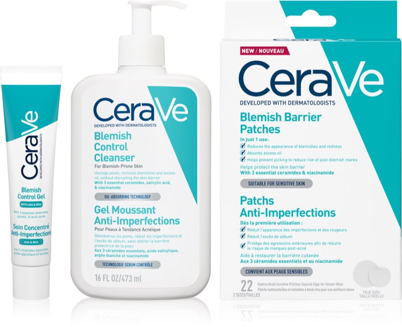 CeraVe Cleansers Blemish Control Cleanser set pentru pielea problematica