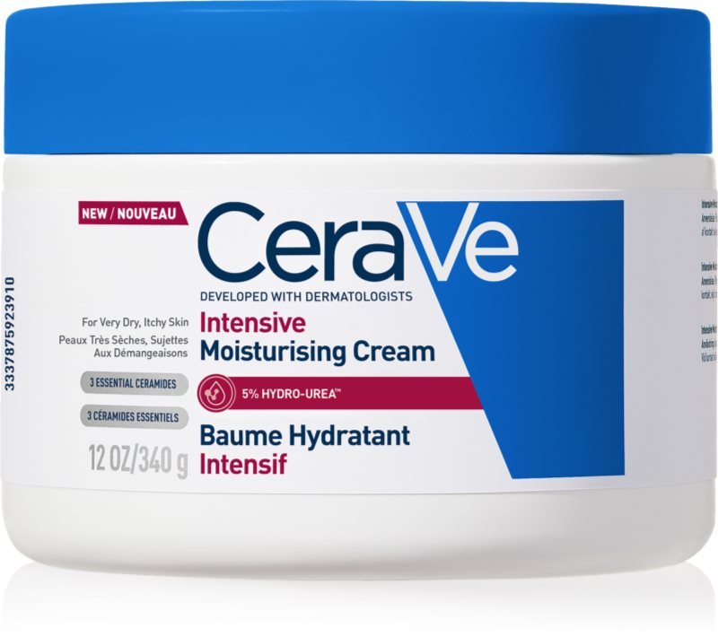 CeraVe Moisturizers Intensive Moisturizing Cream crema intens hidratanta cu ceramide 340 g