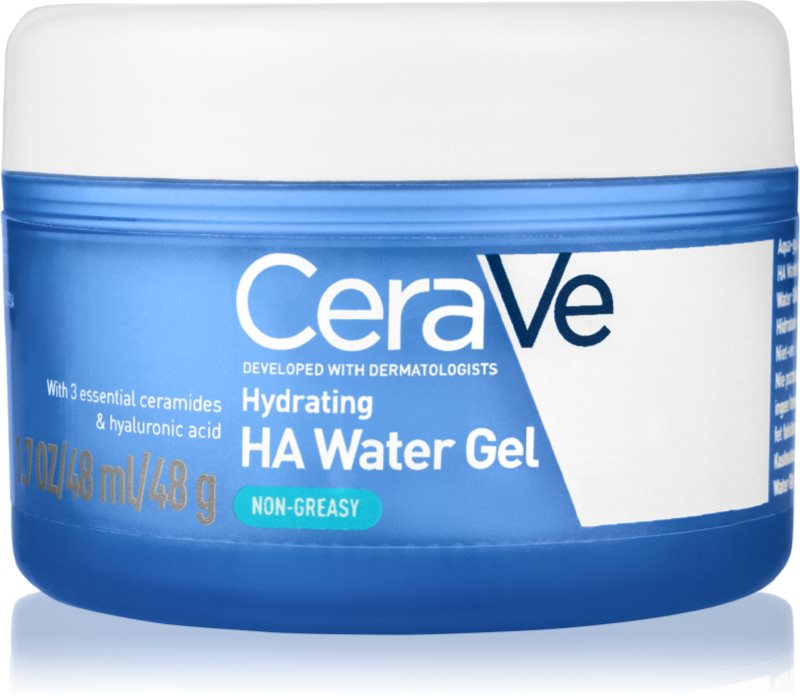 CeraVe Hydrating HA Water Gel crema gel pentru hidratare. cu ceramide pentru toate tipurile de ten 48 g