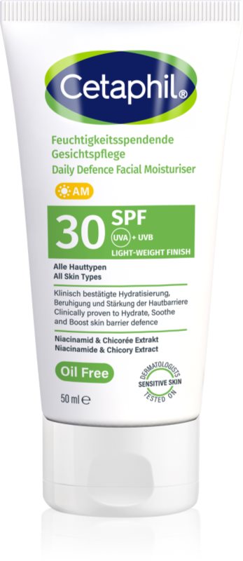 Cetaphil Daily Defence Face Moisturiser crema protectoare pentru fata SPF 30 50 ml