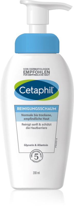 Cetaphil Gentle Foaming Cleanser Cleansing Foam spuma de curatat pentru piele normala si uscata 200 ml