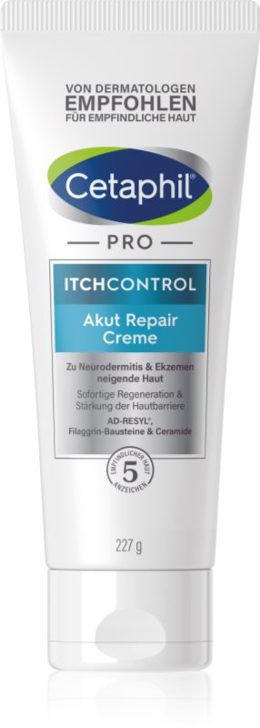 Cetaphil PRO ItchControl Repair crema regeneratoare pentru piele uscată, cu tendință la eczeme 227 ml