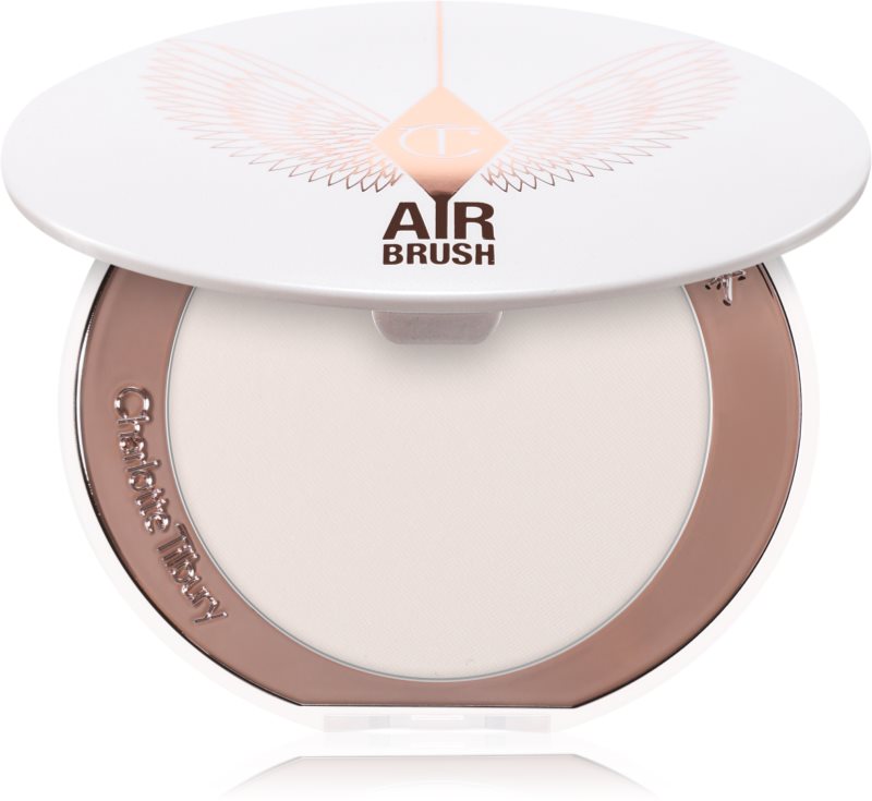 Charlotte Tilbury Airbrush Brightening Flawless Finish pudră compactă iluminatoare culoare Fair Medium 9 g