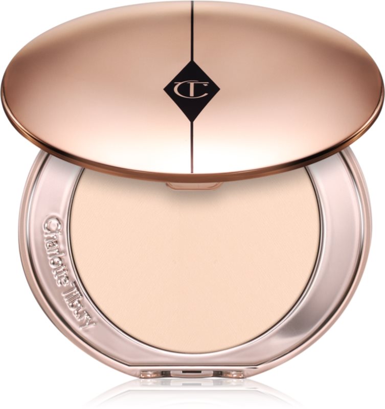 Charlotte Tilbury Airbrush Flawless Finish pudră compactă iluminatoare culoare 1 Fair 8 g