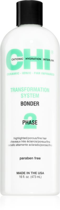 CHI Transformation System Bonder Phase 2 tratament pentru par cu efect de netezire 473 ml