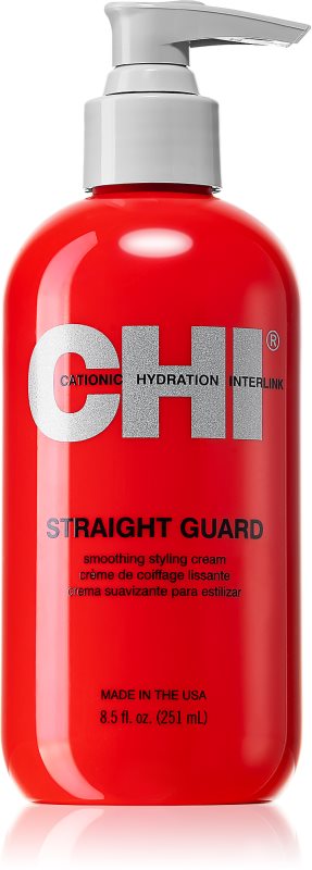 CHI Straight Guard crema de netezire pentru păr 251 ml