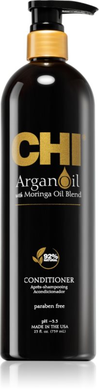 CHI Argan Oil Conditioner balsam hranitor pentru păr uscat și deteriorat 739 ml